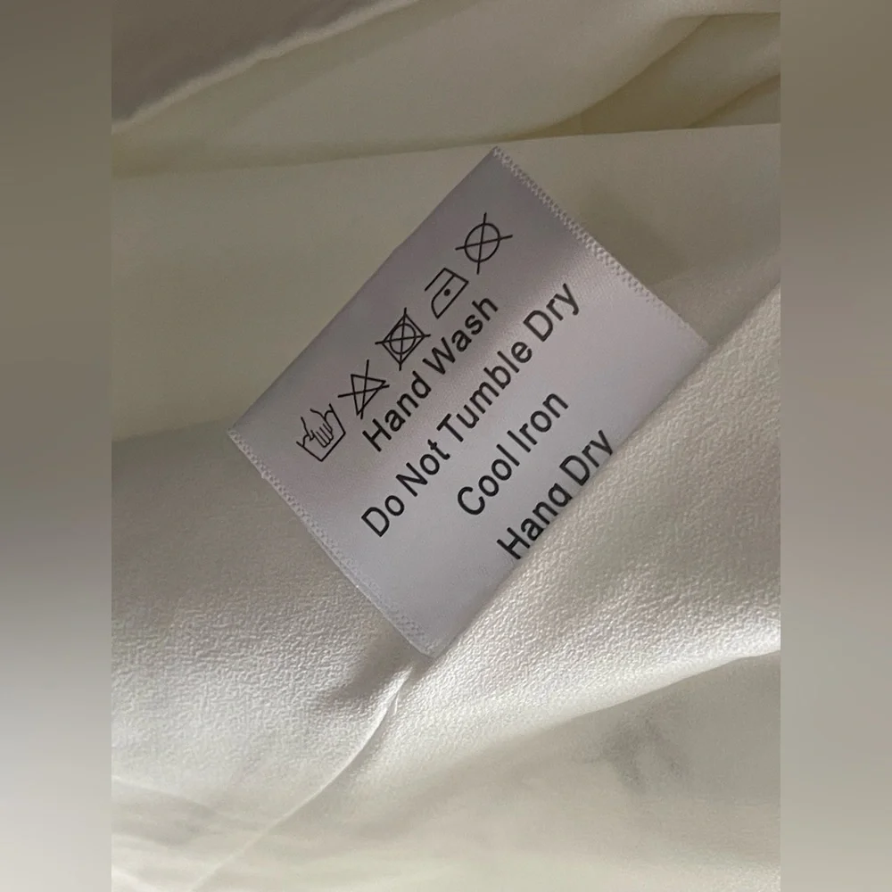 O.P.T. NWT Tiered Cypress White Floral Puff Sleeve Midi Dress - Picture 5 of 13